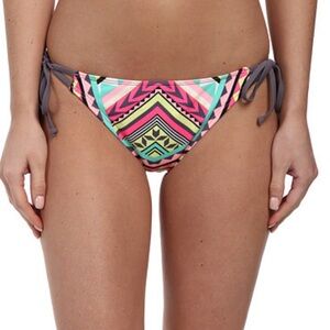 Adidas | Women's Vibrant Multi-Color Tie Side Bikini Bottoms